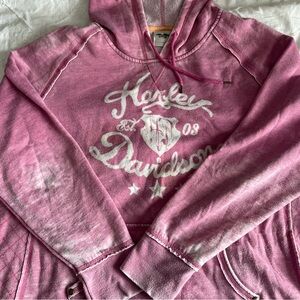 Harley Davidson Pink Hoodie